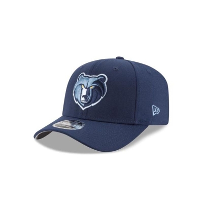 Blue Memphis Grizzlies Hat - New Era NBA OTC Stretch Snap 9FIFTY Snapback Caps USA4368209